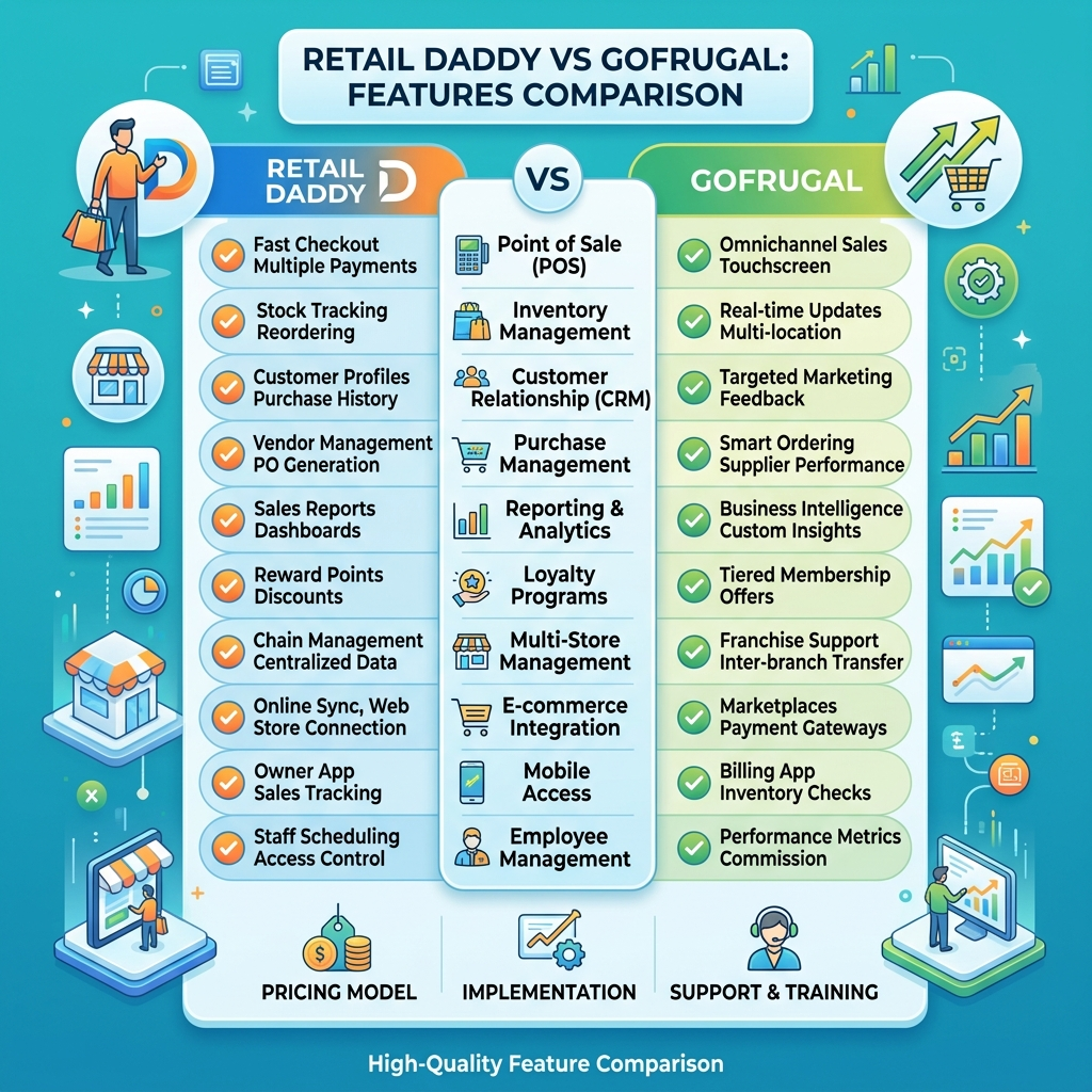 Retail Daddy vs Gofrugal : A Complete Feature Comparison (Why Retail Daddy Leads the Market)